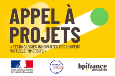 appel à projets technologies innovantes des univers virtuels immersifs